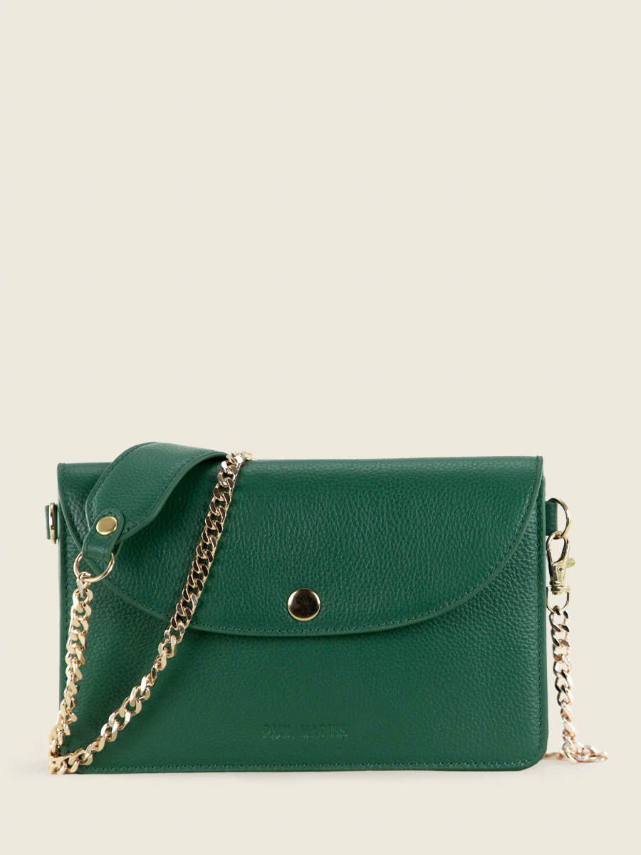 photo-vue-face-sac-pochette-cuir-vert-bertille-azur-vert-imperial-paul-marius-w44-az-gr