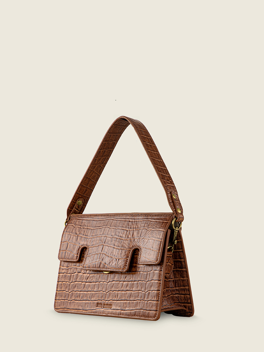 photo-vue-cote-sac-baguette-cuir-marron-gabrielle-heritage-marron-glace-paul-marius-w42-cr-db