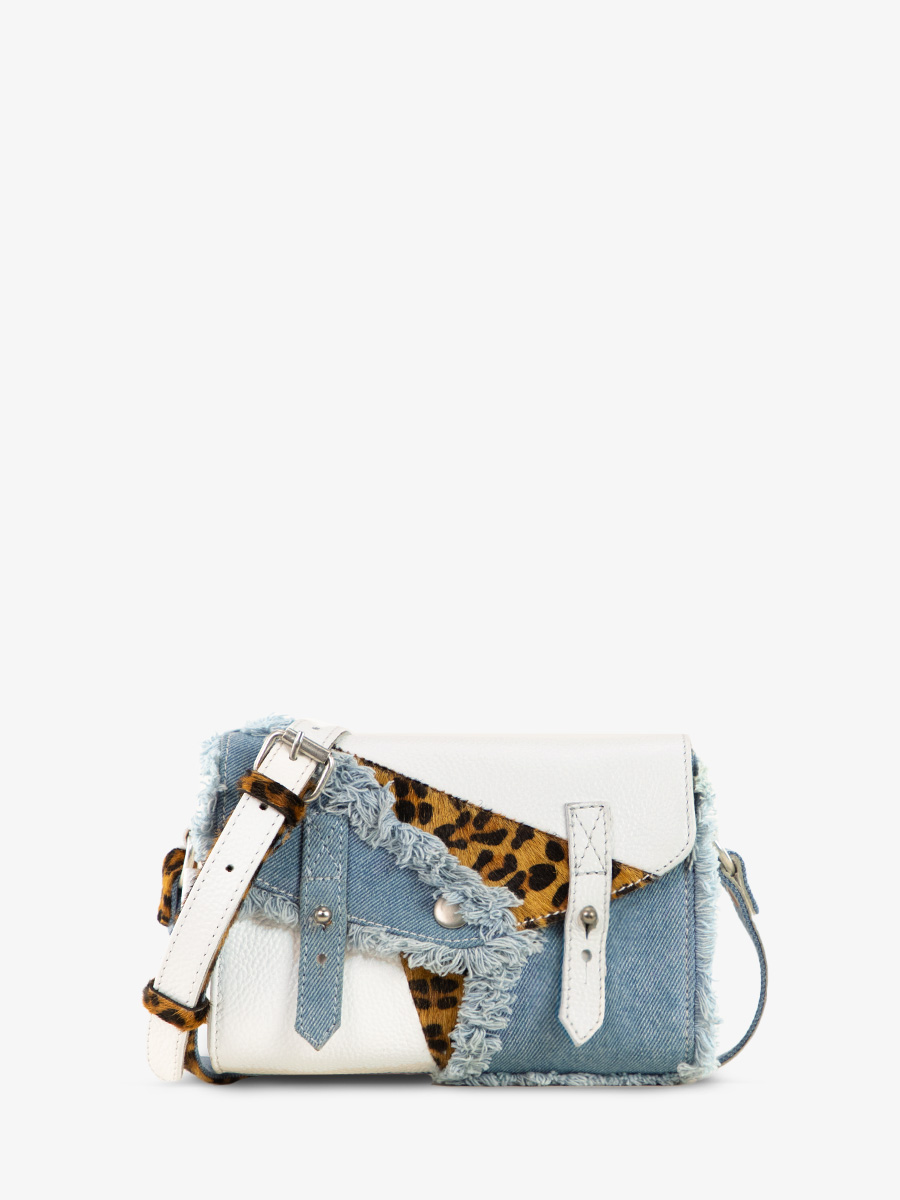 photo-vue-face-sac-bandouliere-cuir-blanc-leopard-lemini-indispensable-chimere-denim-blanc-paul-marius-w08s-ch-w-denim