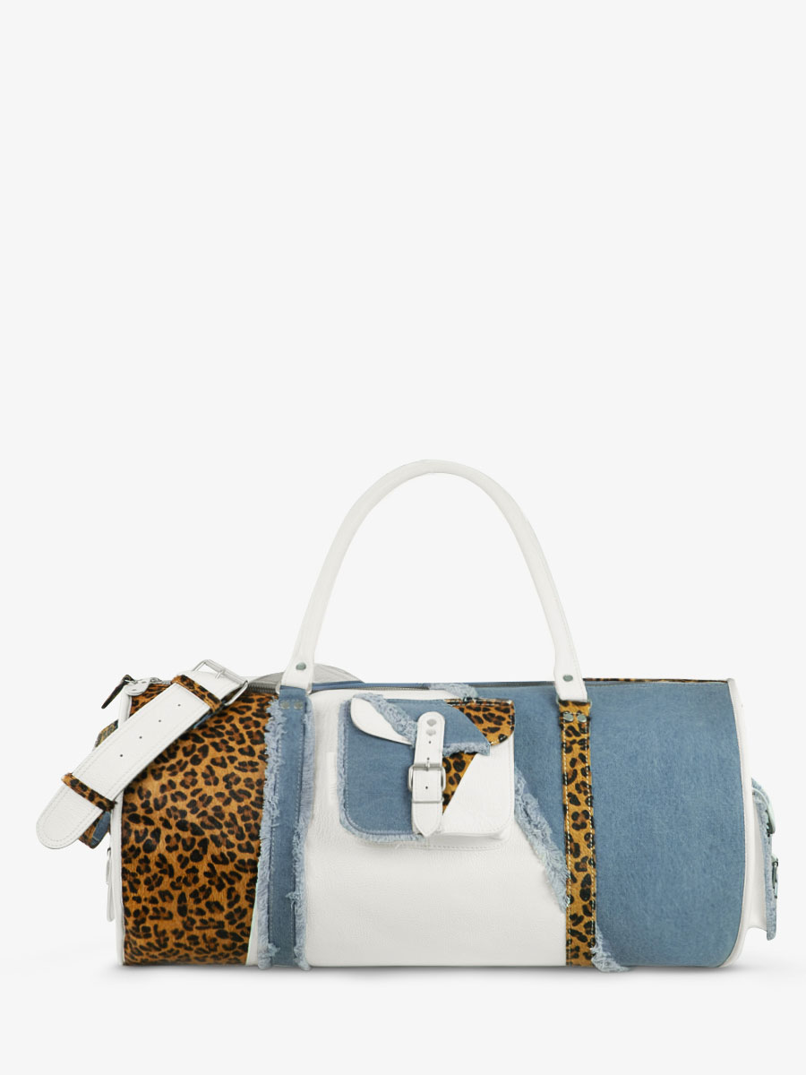 photo-vue-cote-sac-voyage-cuir-blanc-leopard-levoyageur-xl-chimere-denim-blanc-paul-marius-m08s60-ch-w-denim