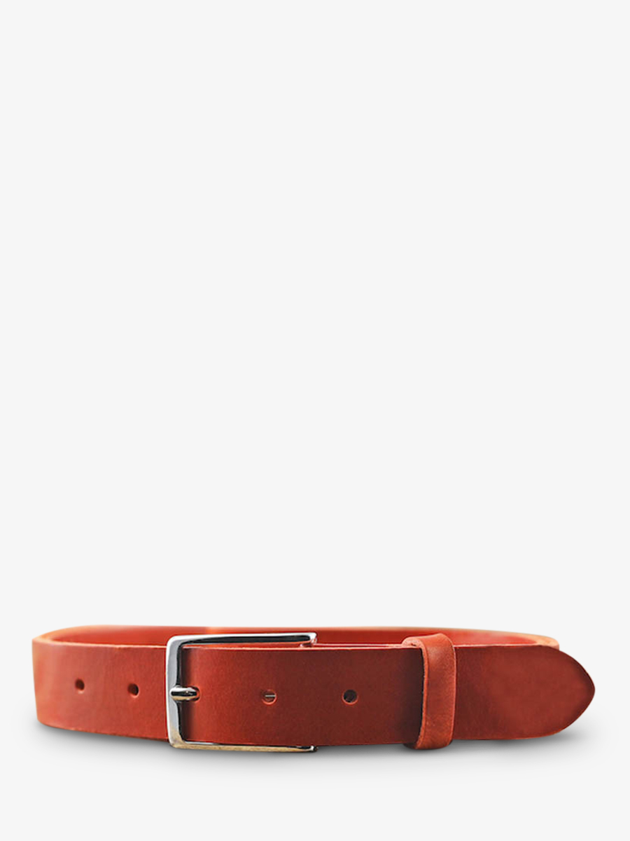 photo-vue-de-face-ceinture-en-cuir-pour-homme-et-femme-orange-laceinture-magnifique-30mm-orange-paul-marius-cdv-30-l-o