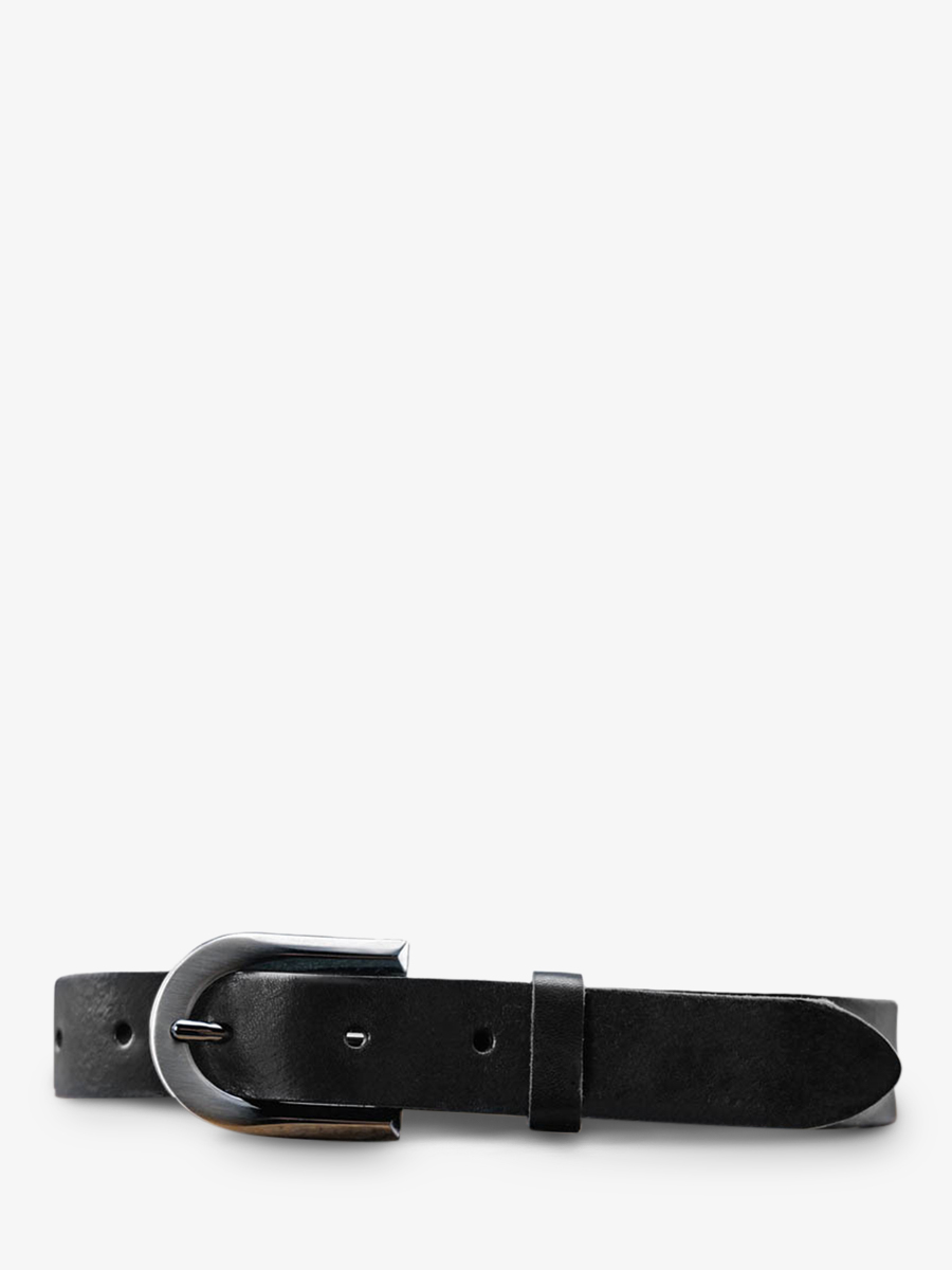 photo-vue-de-face-ceinture-en-cuir-pour-homme-et-femme-noir-laceinture-magnifique-25mm-noir-paul-marius-cdv-25-l-b